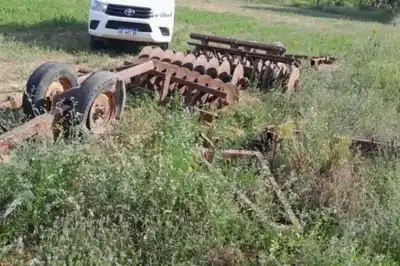 Operativo interprovincial: recuperaron en Chaco una maquinaria agrícola robada en el norte de Santa Fe