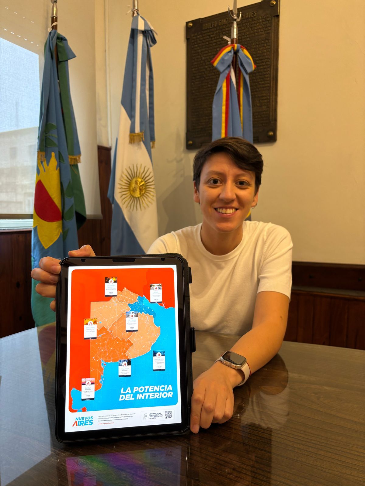 Lucía Gómez presentó “Nuevos Aires”, el frente con el que competirá en las próximas elecciones