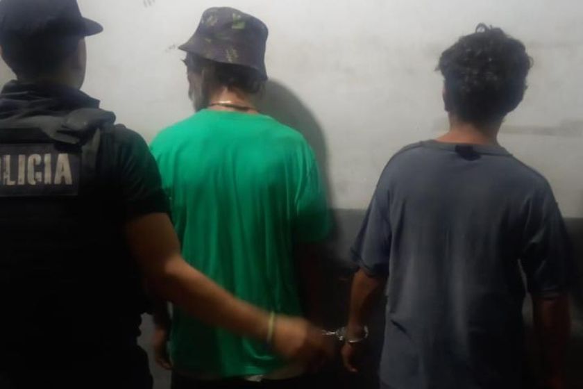 Detenidos por vender droga en zona oeste.