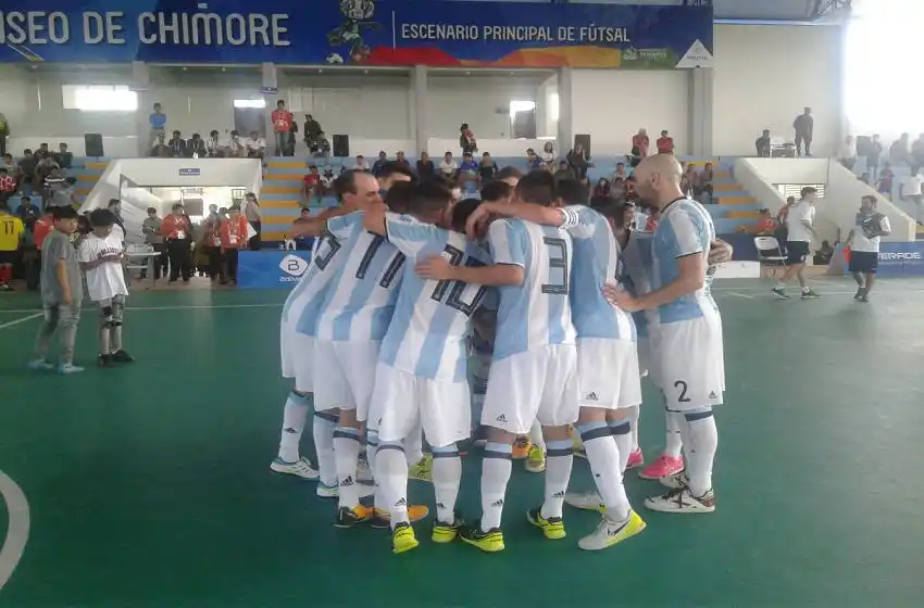 Argentina sigue a paso firme en futsal: ahora derrotó a Colombia