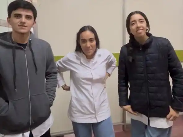 Lautaro, Azul y Solange