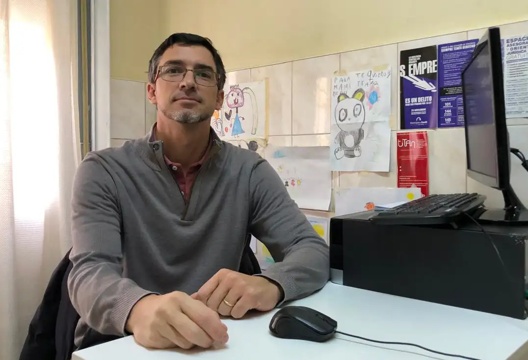 El director de Salud Comunitaria local, doctor Tomás Baliña.