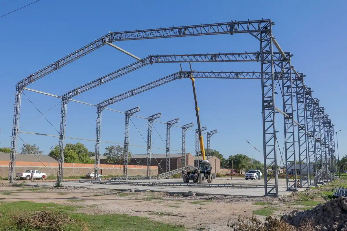Avanza la construcción del Polideportivo Norte