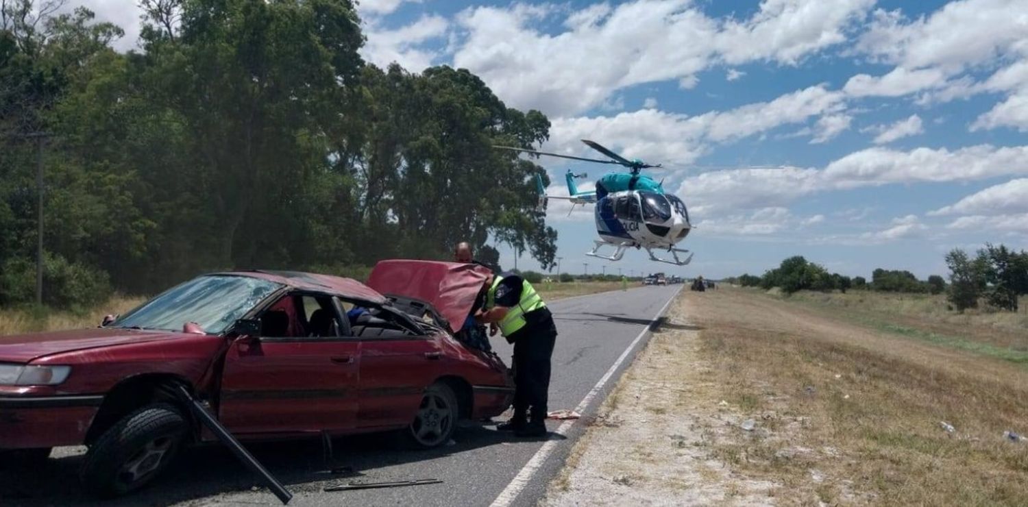 Otro accidente fatal en la Ruta 11: venían a la Costa, volcaron y murieron dos nenes