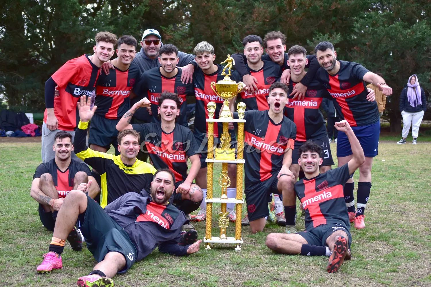 Campeones del Torneo Libres de 10 jugadores. Templarios consagrado