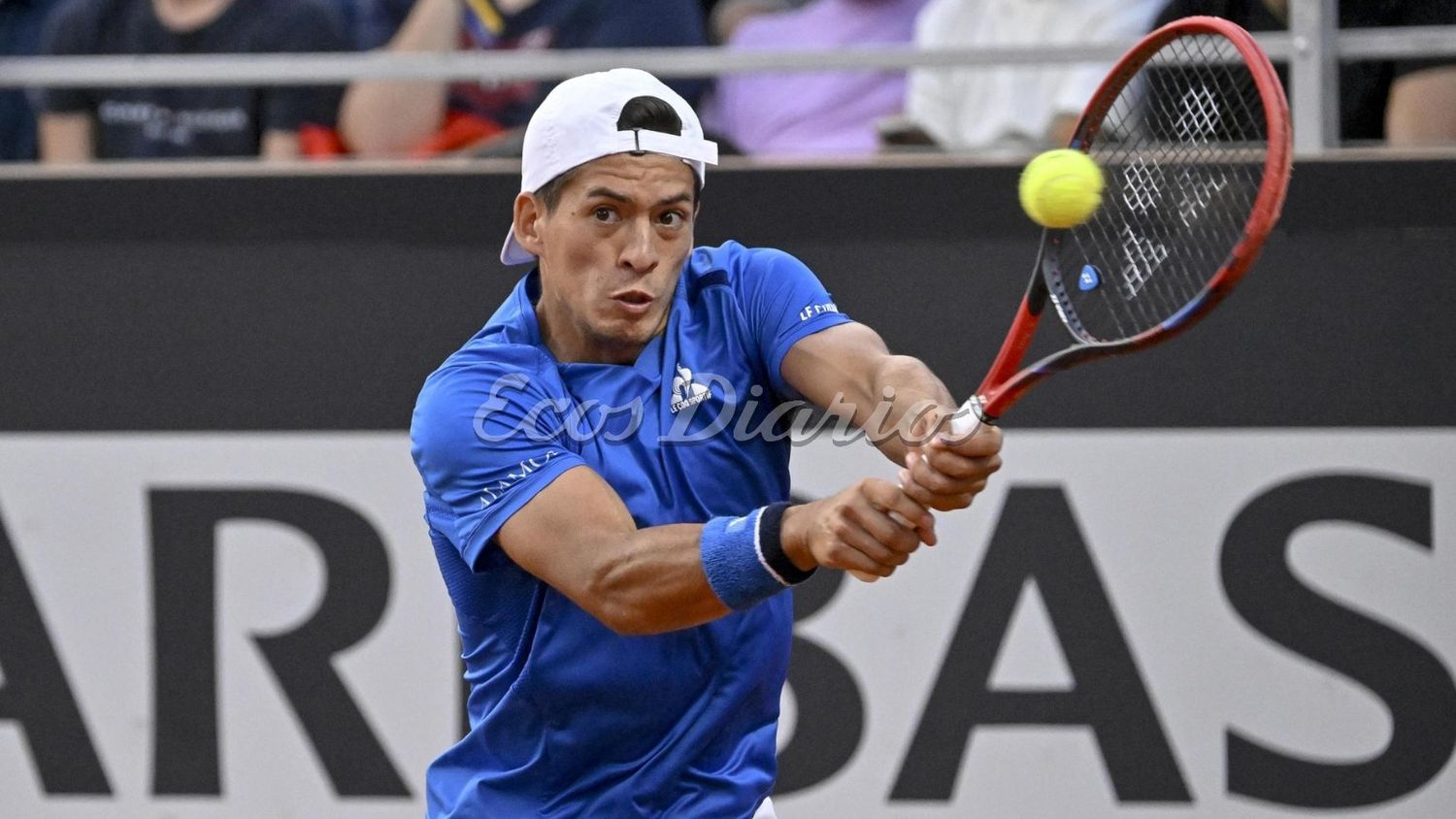 Sebastián Báez de gran momento en el Masters 1000 de Roma
