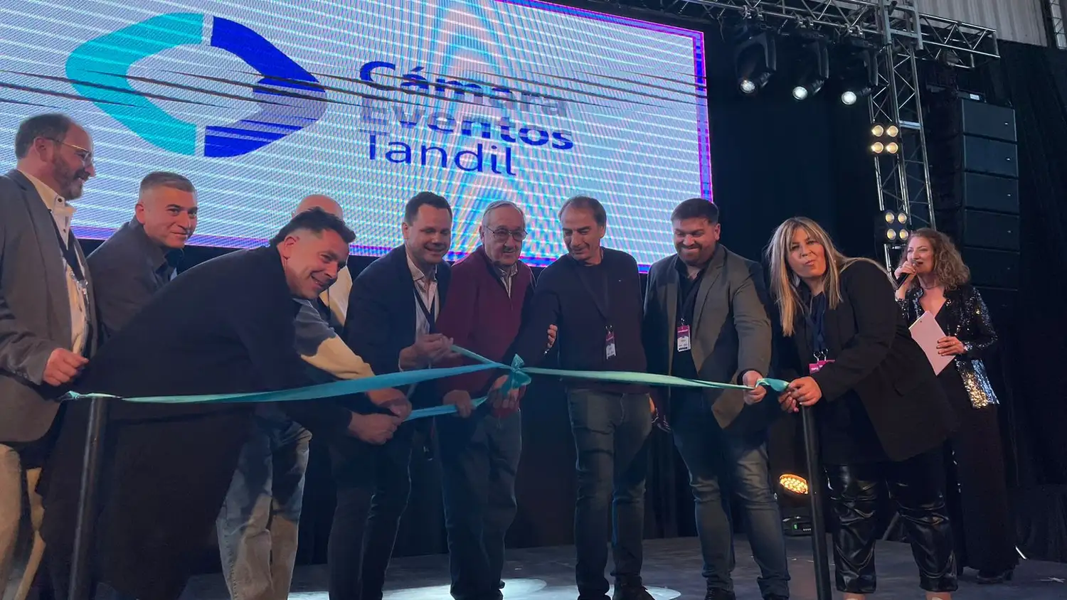Lunghi participó de la ExpoEventos.