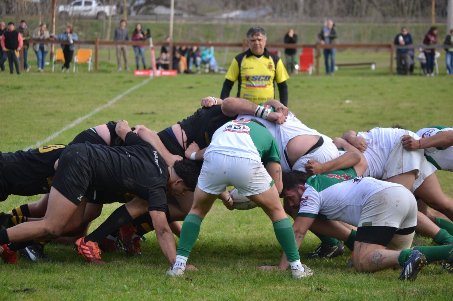 Actividad de rugby en el Jockey Club