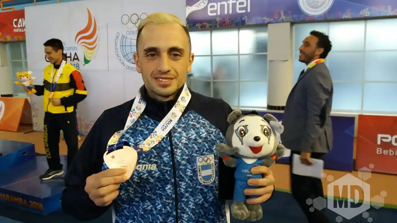 Farah ganó un bronce en #Cocha2018 y es Panamericano