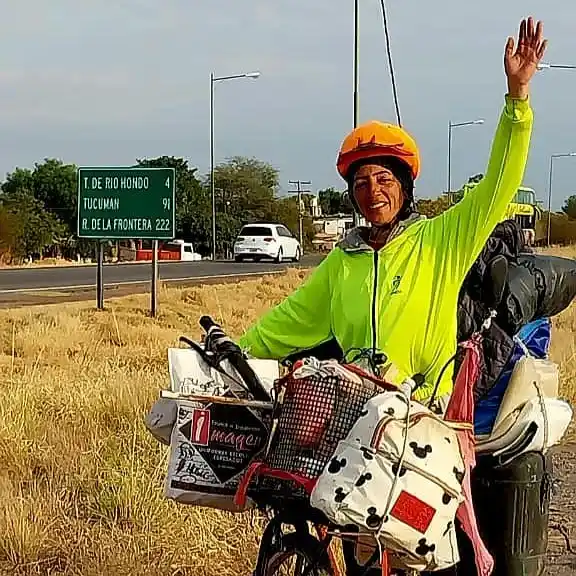 Teresita Cardoso llegó este jueves a Termas de Río Hondo
