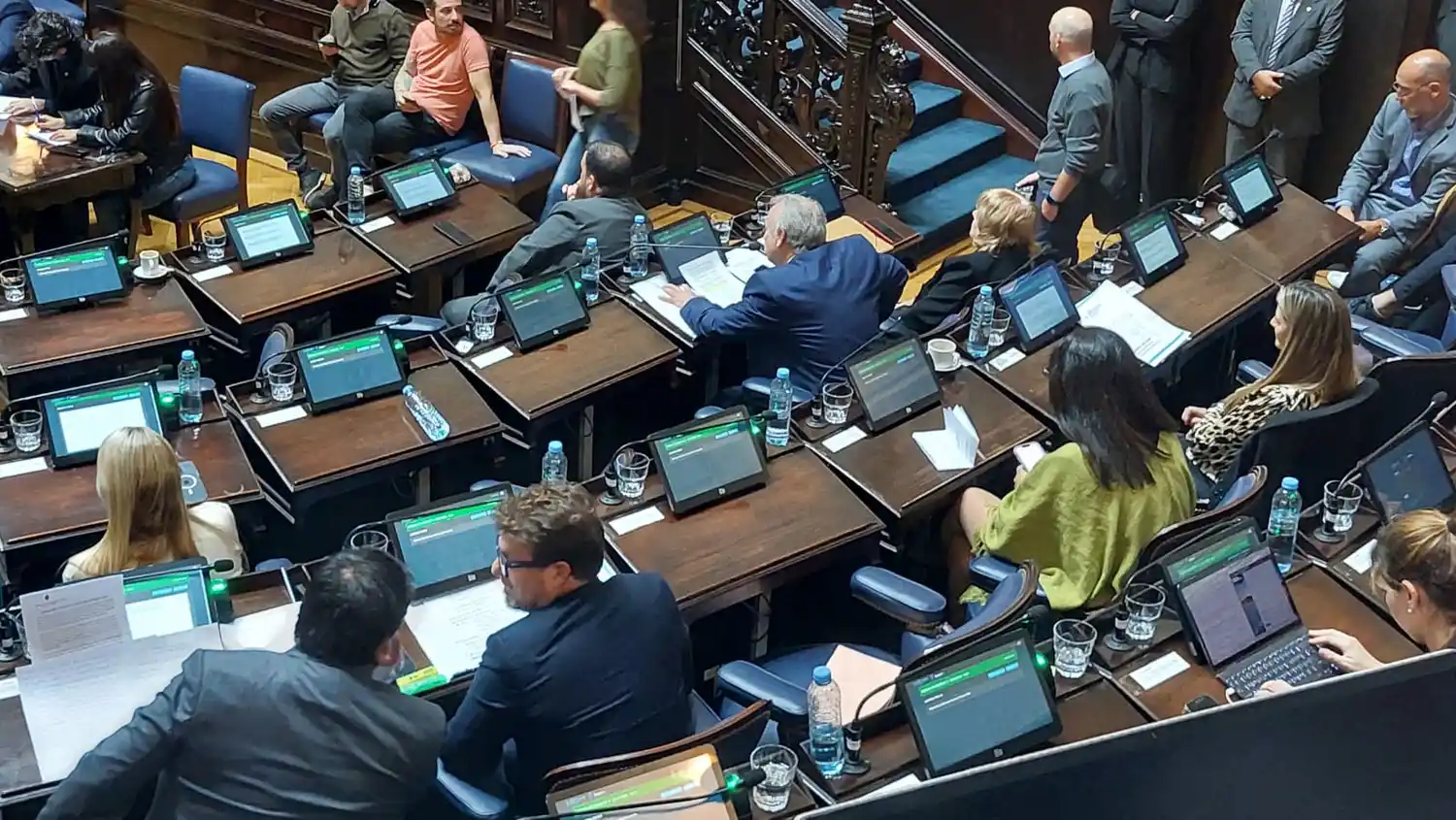 La propuesta fue elaborada en conjunto por los bloques libertarios dialoguistas. Foto: LANOTICIA1.COM