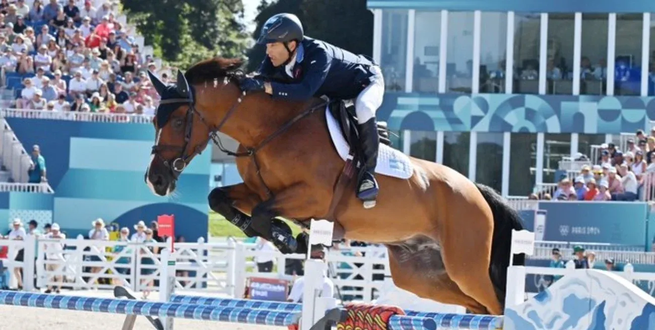 El argentino Larocca en París 2024.