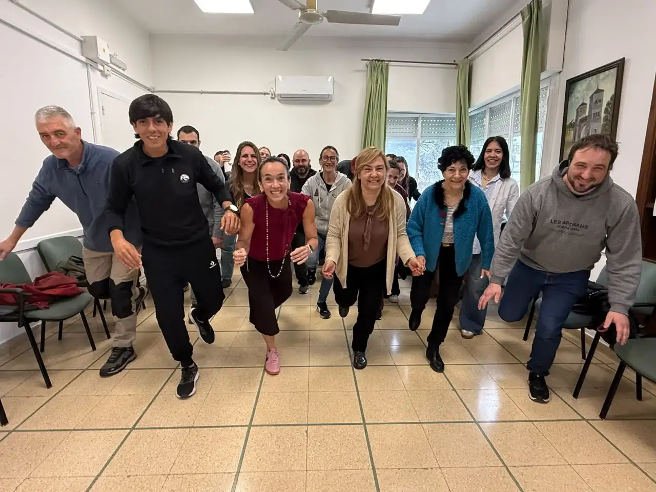 Fotografía de la jornada de riesgo cardiovascular en el hospital julieta lanteri