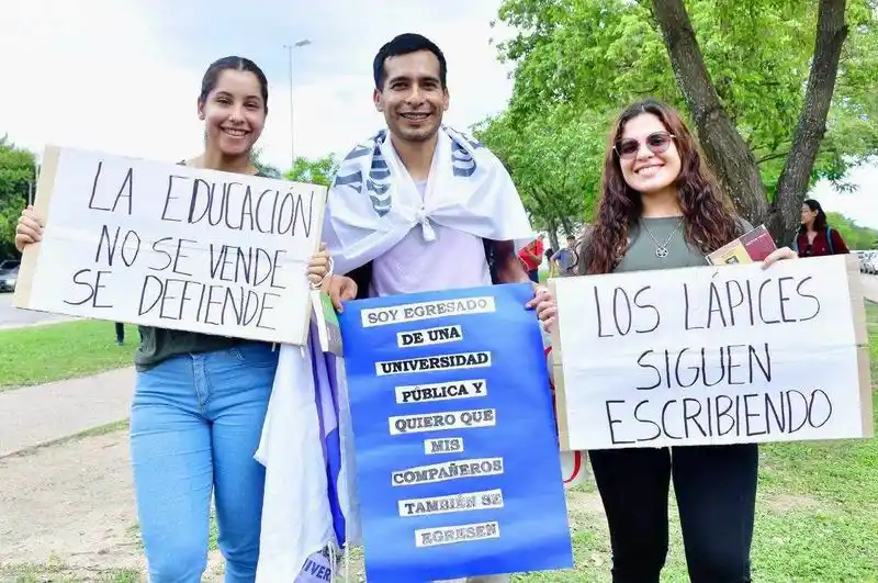 Estudiantes formoseños contra el 
desfinanciamiento de las universidades