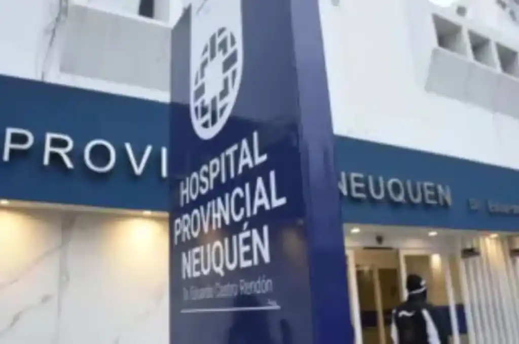 La víctima fue derivada al Hospital Castro Rendón, donde falleció. (Foto: gentileza diario Río Negro.)
