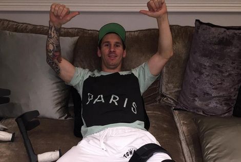 Messi: "Estoy a muerte con mis compañeros y la Selección"