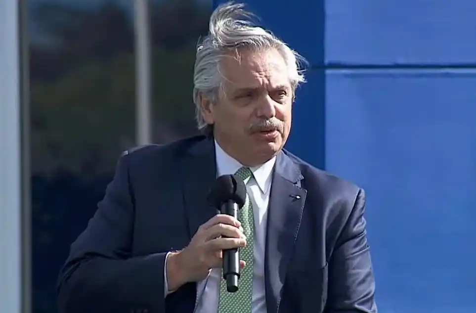 Alberto Fernández cumple agenda en Berazategui