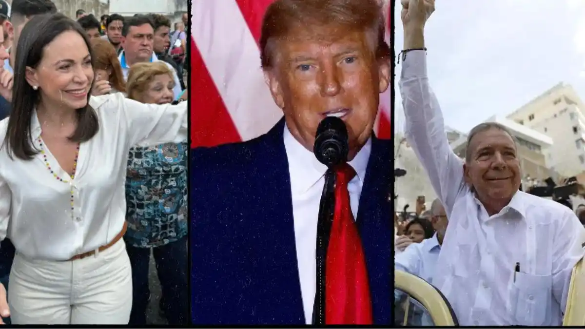 Trump RESTEADO con María Corina y Edmundo González (+Comunicado)