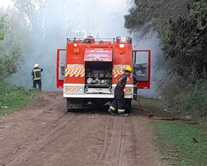 Bomberos calle Laprida