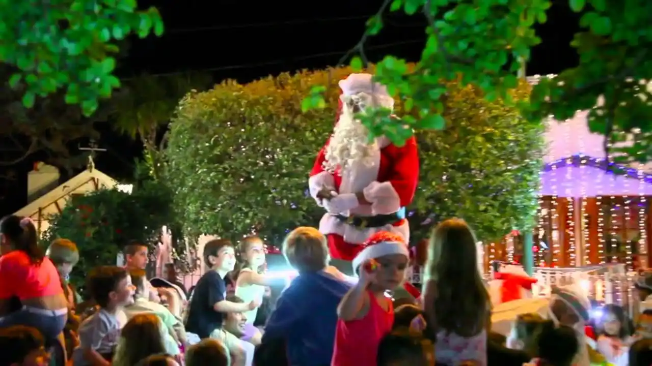 Navidad: ultiman detalles para la inauguración del paseo Olazábal