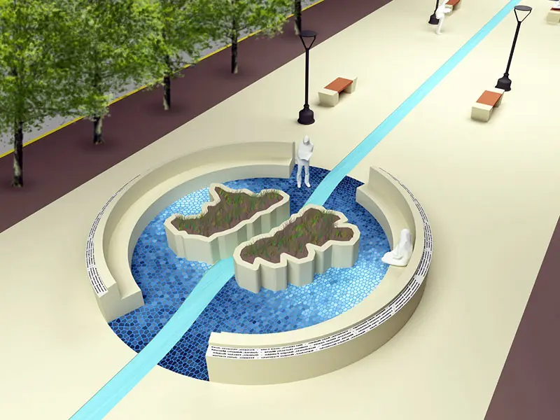 Avanza proyecto para licitar obra de plazoleta en honor a Malvinas