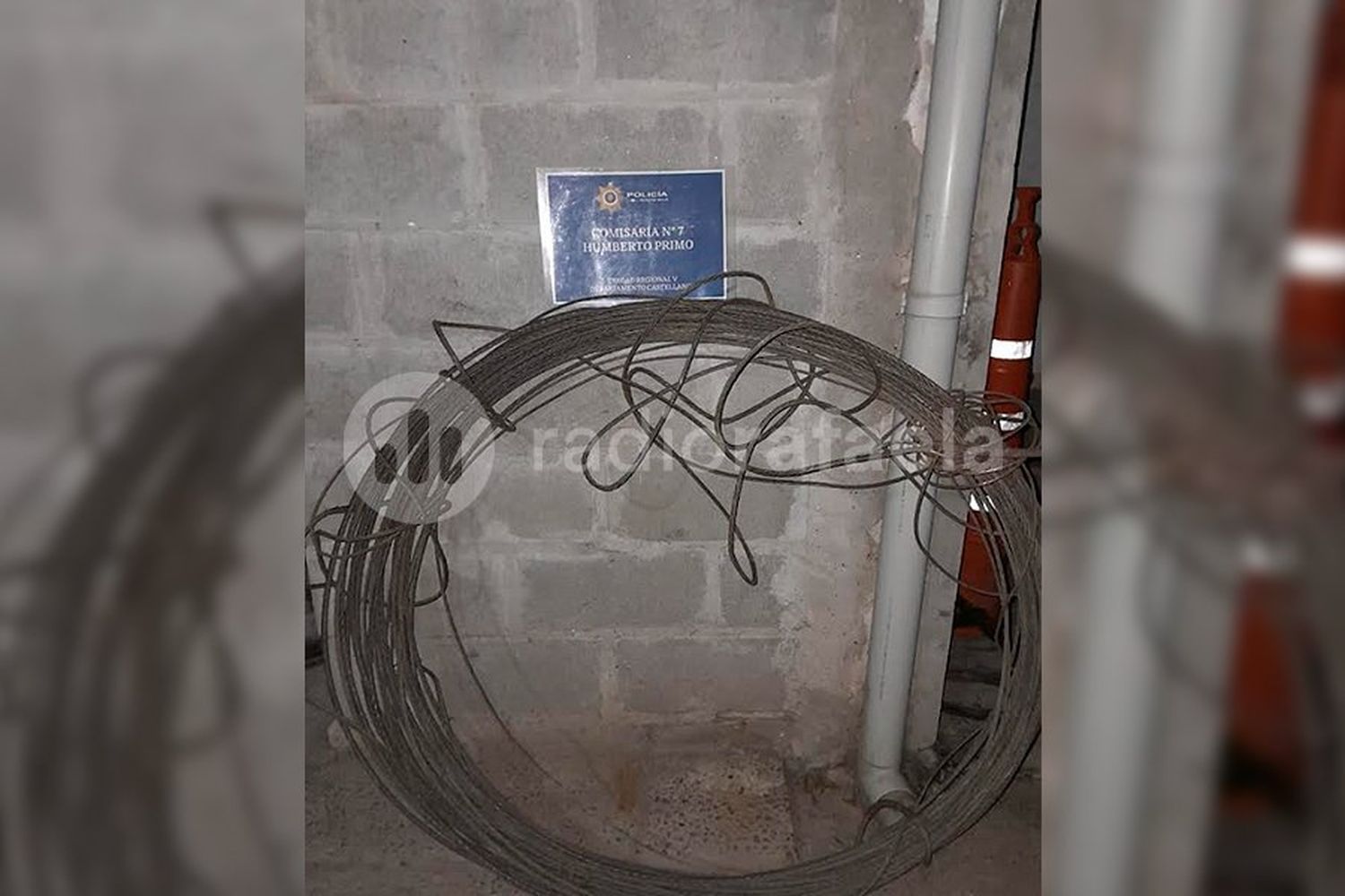 Detectaron a un reconocido delincuente de la región robando cables: terminó detenido