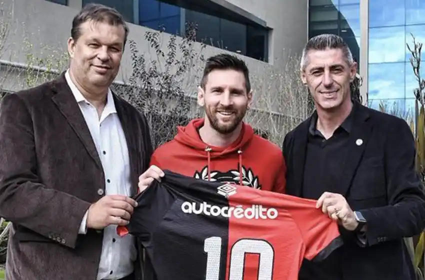 Messi: «Fui siempre de Newell’s y lo sigo siendo»