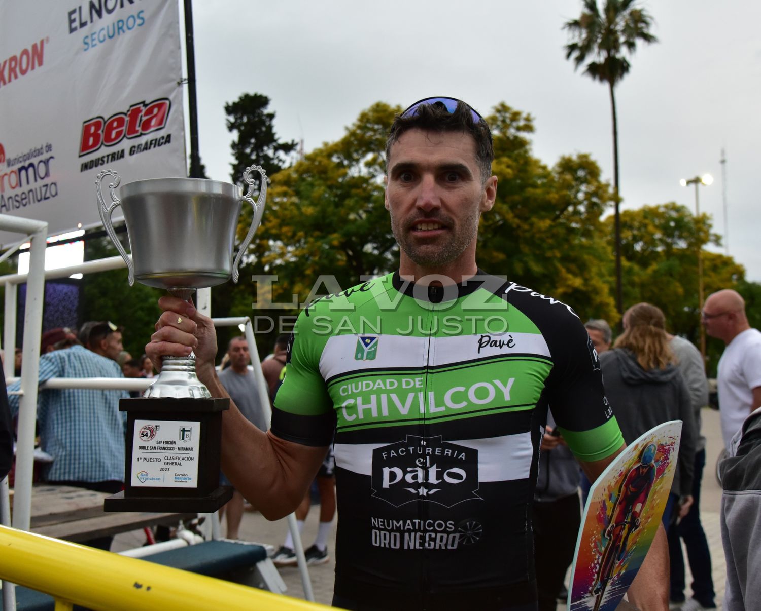 Cristian Clavero, el gran ganador.