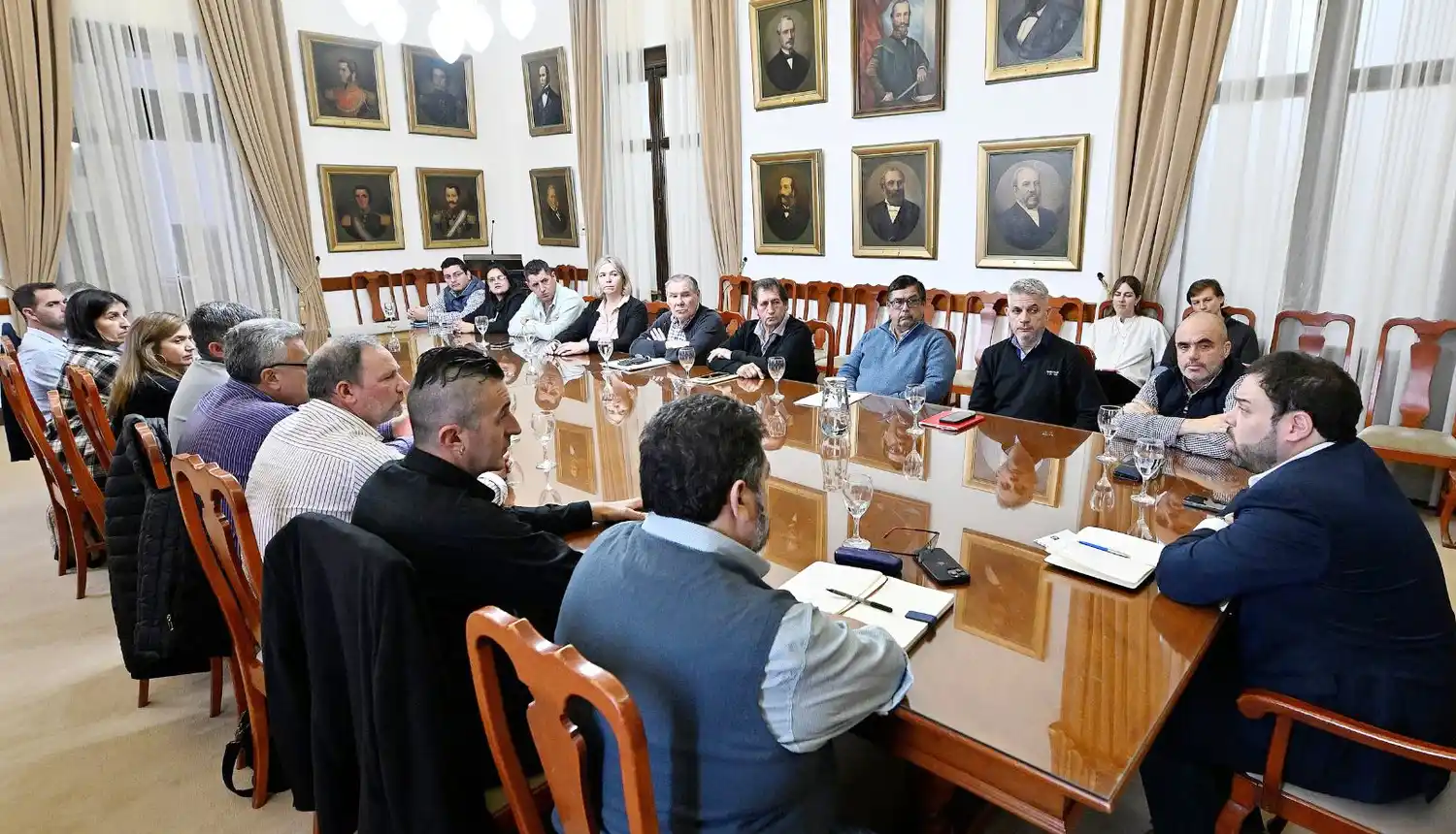 Gobierno y Festram abordaron la reforma previsional