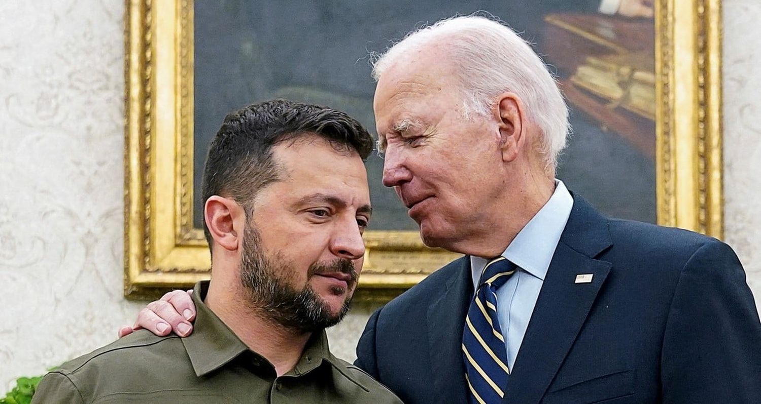 El presidente ucraniano se encuentra en Estados Unidos, donde también se reunió con su par, Joe Biden. Foto: Reuters