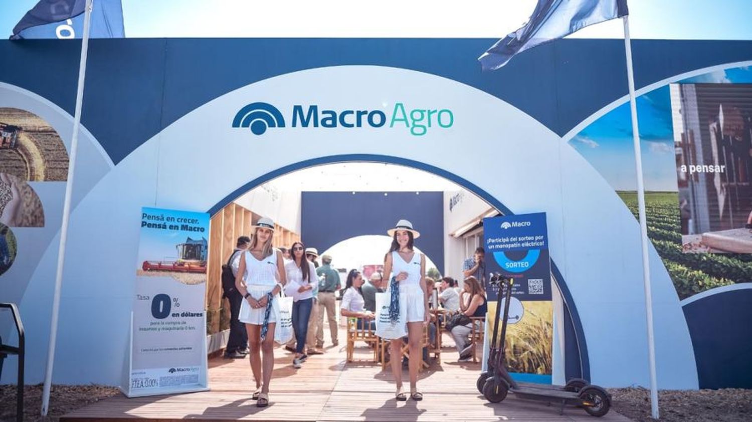 Macro en Expoagro: amplia oferta de convenios y la mejor experiencia digital