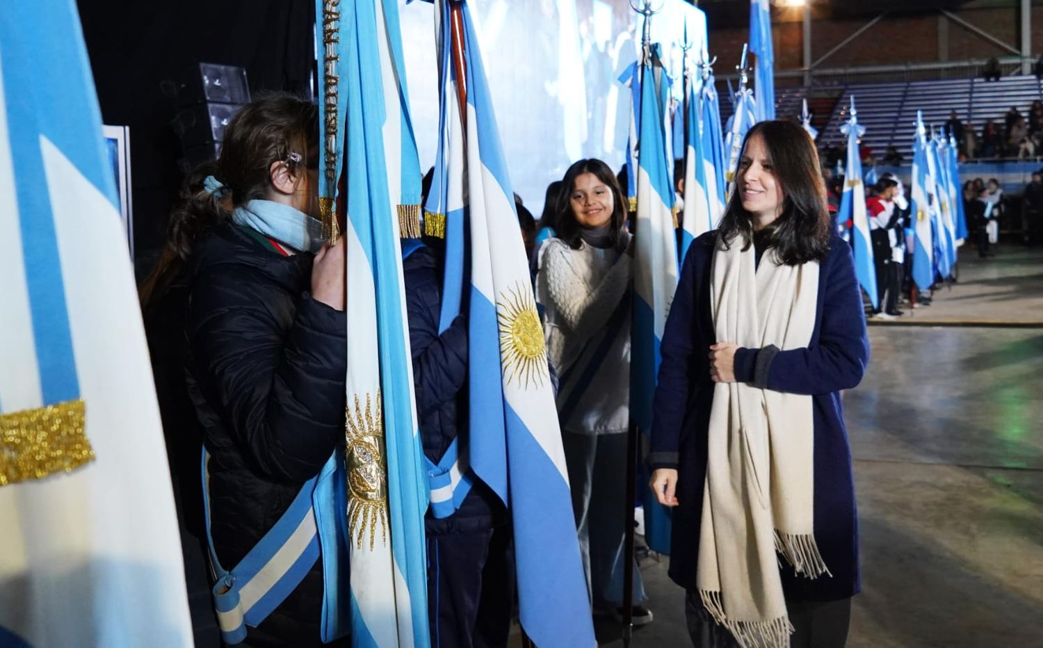 Vicente López: Más de 1500 chicos realizaron la promesa de lealtad a la bandera en Tecnópolis
