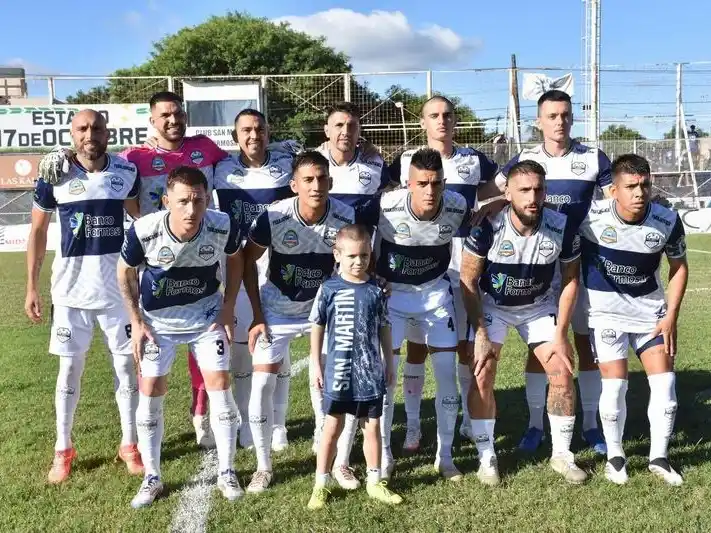 San Martín juega con 9 de
Julio de Rafaela como local