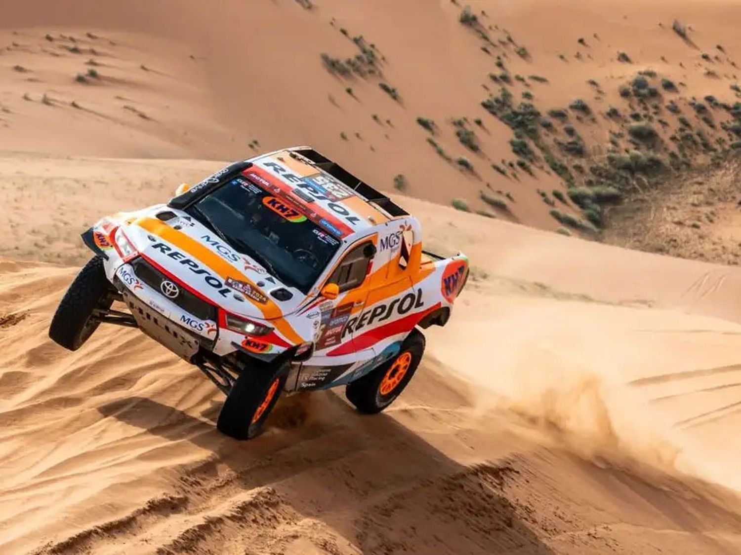 Se larga el Dakar 2025. Será la sexta edición consecutiva en Arabia Saudita