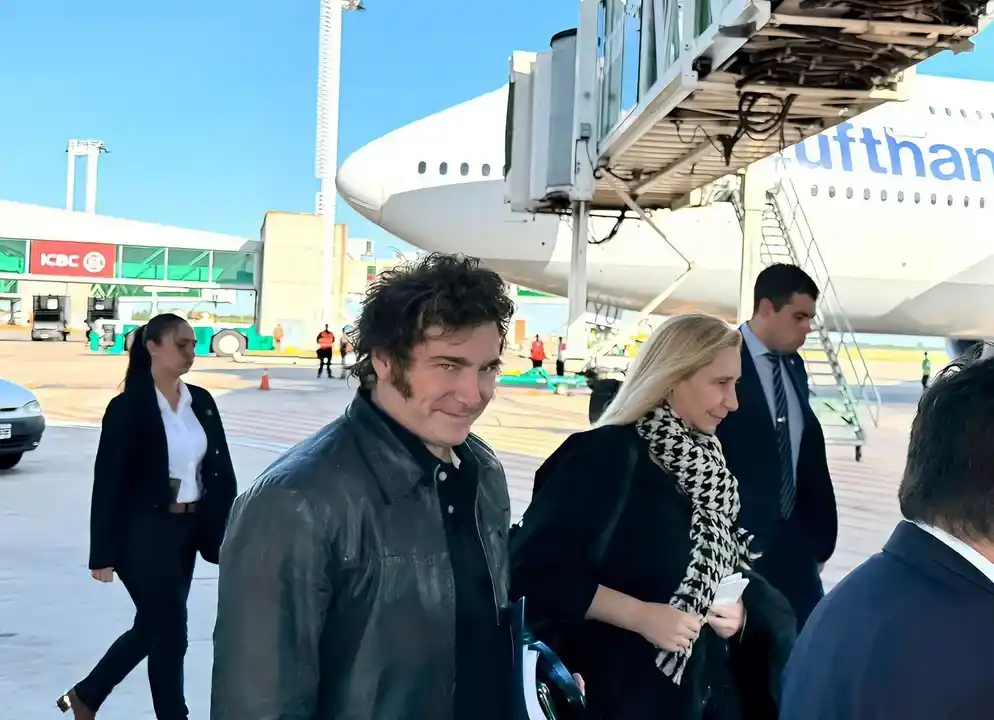 Milei y Karina viajan a Noruega