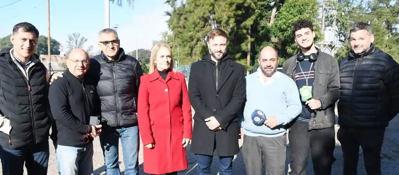 Azcué encabezó el acto por el Día del Periodista