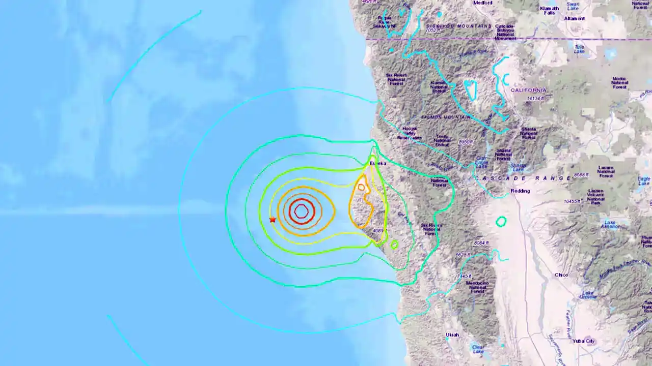 Se registra un sismo de 6,6 de magnitud en California.