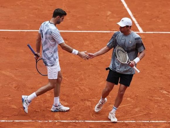 Contundente paso a cuartos de final para Zeballos y Granollers en Roland Garros