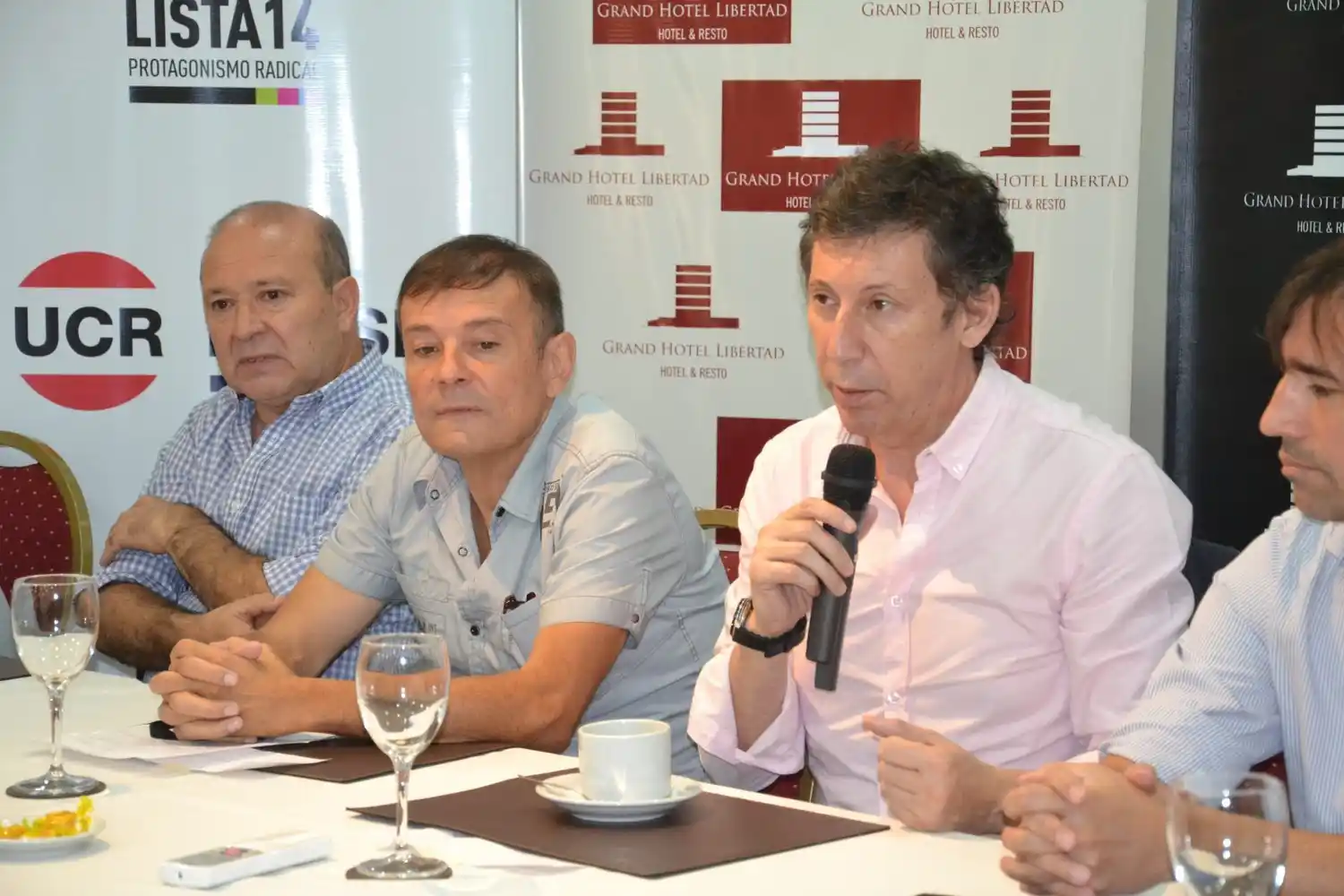 Gustavo Posse en Nueve de Julio: "El radicalismo debe terminar con cinco años de sumisión, ineficiencia y servilismo"