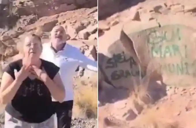 Vandalismo e indignación en Mendoza