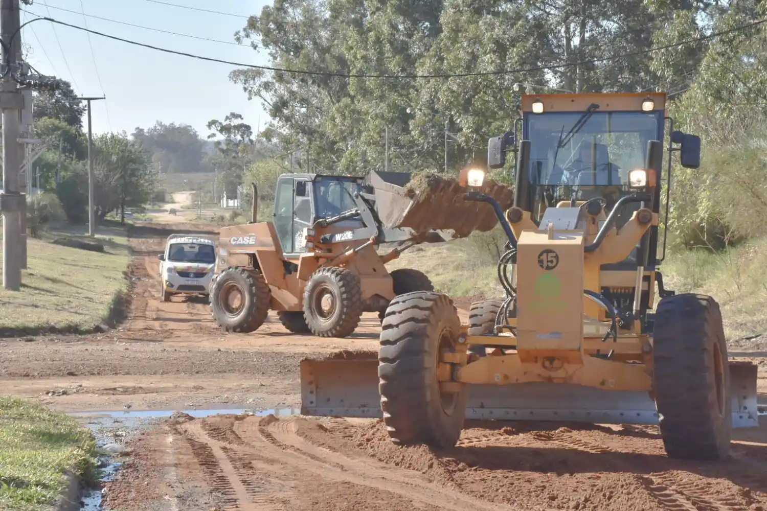 Programa de arreglo y bacheo de calles