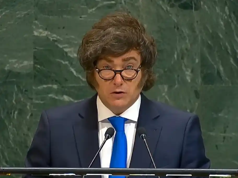 Milei cuestionó a la ONU, habló de "orgía de gasto público", elogió a Trump y reclamó por Malvinas