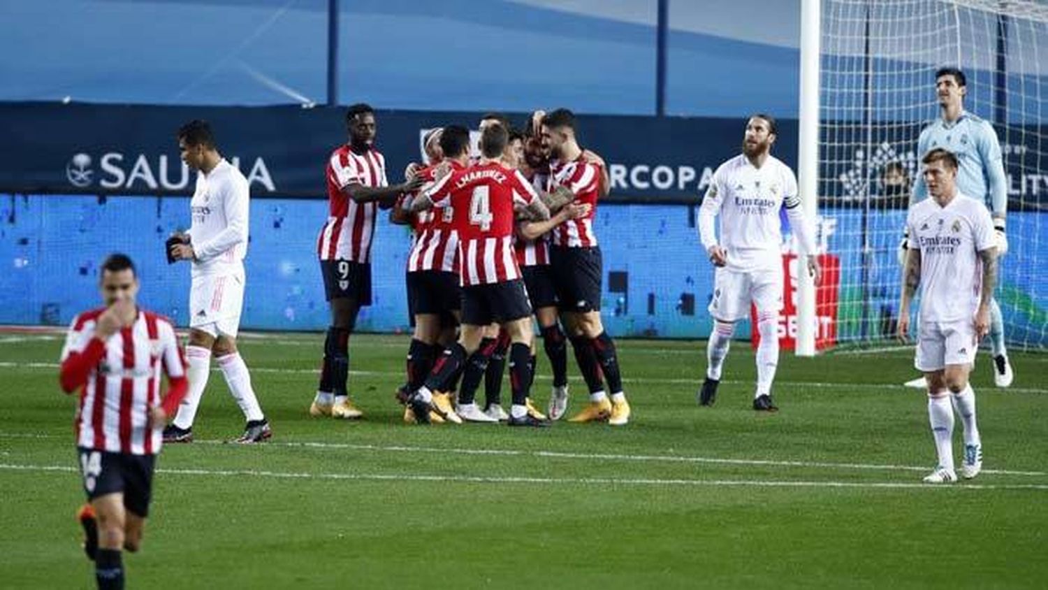 Supercopa de España: Athletic Bilbao venció a Real Madrid y jugará con Barcelona