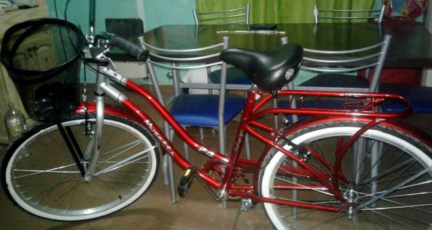 Abrieron un portón y robaron una bicicleta con candado