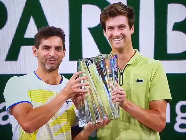 Andreozzi y Guinard , campeones en dobles del Master 1000 de INidan Wells. Foto:ATP