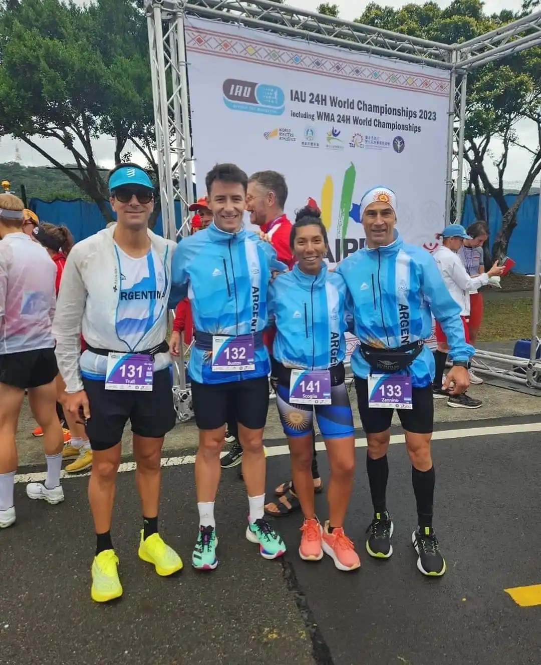 Entre kilómetros y experiencias en el Mundial de Atletismo de 24 hs en Taipei