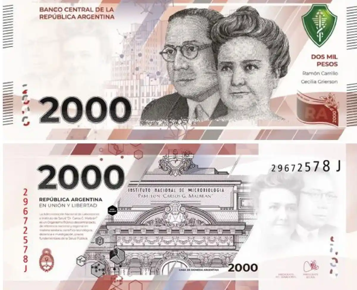 El billete de $2.000 ya tiene fecha