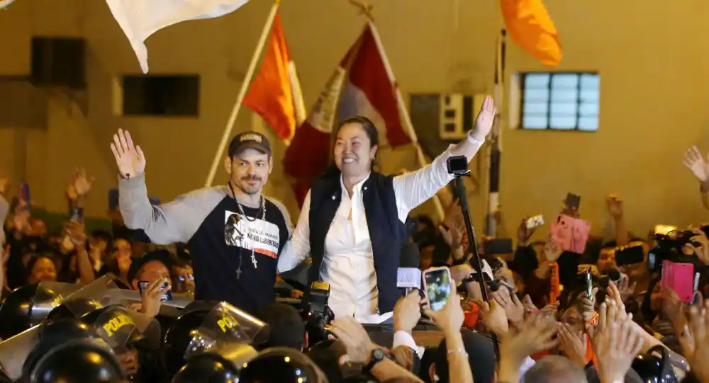 Keiko Fujimori salió de prisión tras pasar 13 meses detenida