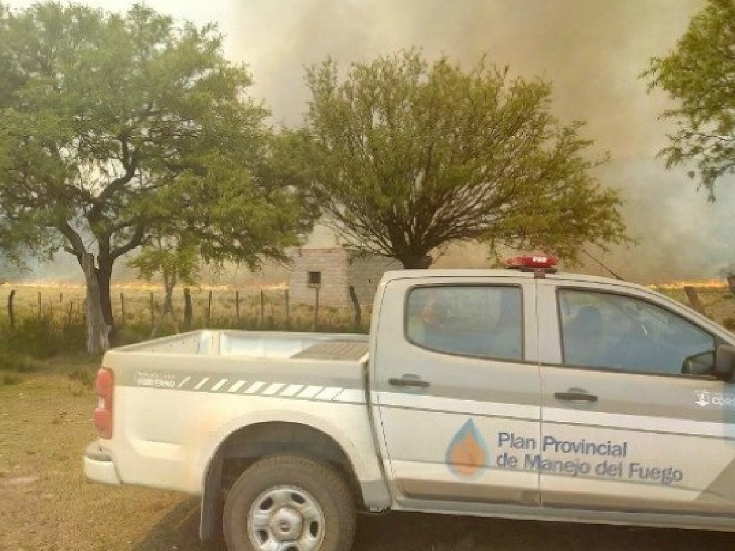 Dos nuevos incendios forestales se registran en las sierras de Córdoba 