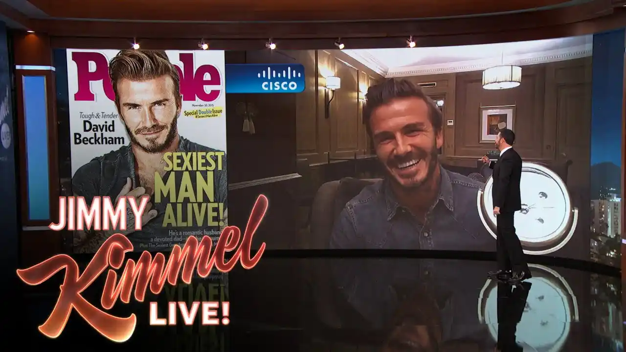 David Beckham, el hombre vivo más sexy del mundo